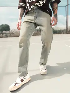 Hubberholme Men Comfort Relaxed Fit Heavy Fade Jeans