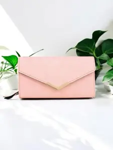 CRUSSET Women PU Three Fold Wallet