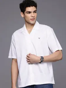 Allen Solly Cuban Collar Relaxed Fit Casual Shirt