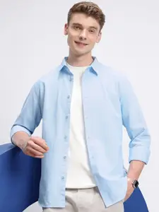 Aeropostale Solid Casual Shirt