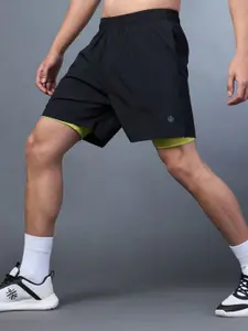 CULT Men Black Run Elevate Shorts