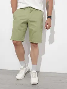 The Roadster Lifestyle Co. Men Solid Shorts