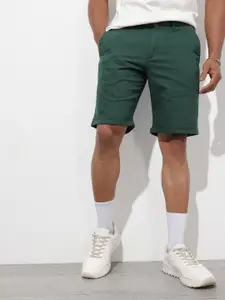 The Roadster Lifestyle Co. Men Solid Shorts