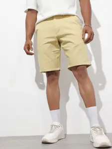 The Roadster Lifestyle Co. Men Solid Shorts
