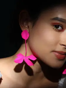 SOHI The Matte Floretta Drop Earrings