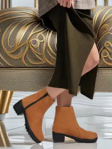 STRASSE PARIS Women Chunky Heel Ankle Boots