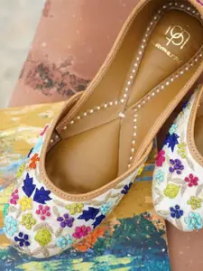 LORYPHILORY Women Embroidered Slides