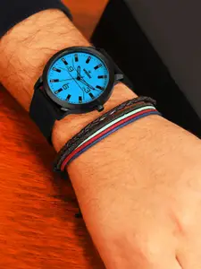 WROGN Men Dial & Straps Analogue Watch WRNWJ25 Set-29