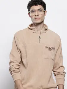 The Indian Garage Co Embroidered Corduroy Sweatshirt