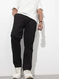 The Roadster Lifestyle Co. Men Relaxed Fit Joggers Trousers