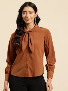 FITHUB Women Formal Shirt