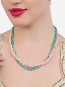 Zaveri Pearls Gold-Plated Necklace