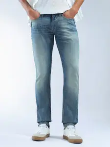 Flying Machine Men Slim Fit Light Fade Mid-Rise Stretchable Jeans