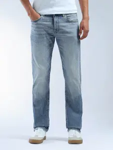 Flying Machine Men Relaxed Fit Light Fade Stretchable Jeans