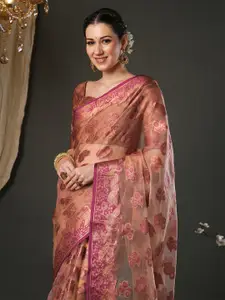 Saree mall Woven Design Zari Banarasi Sarees