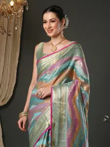 Saree mall Woven Design Zari Banarasi Sarees