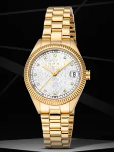 ESPRIT Women Embellished Dial & Stainless Steel Straps Analogue Watch ES1L433M0025