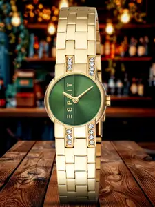 ESPRIT Luna Women Printed Dial & Stainless Steel Straps Analogue Watch ES1L421M0025