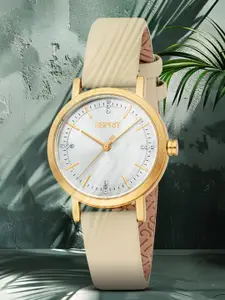ESPRIT Women Dial & Leather Straps Analogue Watch ES1L463L0025