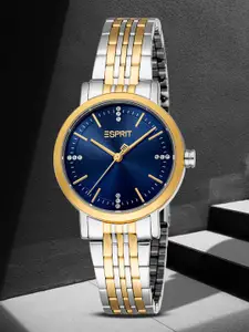 ESPRIT Women Embellished Dial & Stainless Steel Straps Analogue Watch ES1L463M0095