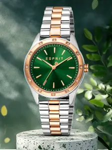 ESPRIT Women Dial & Stainless Steel Straps Analogue Watch ES1L349M0065