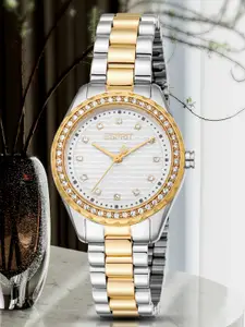 ESPRIT Women Embellished Dial & Stainless Steel Straps Analogue Watch ES1L452M0055