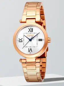 ESPRIT Women Embellished Dial & Stainless Steel Straps Analogue Watch ES1L478M0065