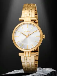 ESPRIT Women Dial & Stainless Steel Straps Analogue Watch ES1L454M0025