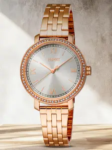 ESPRIT Women Embellished Dial & Stainless Steel Straps Analogue Watch ES1L401M0075
