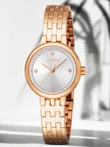 ESPRIT Women Embellished Dial & Stainless Steel Straps Analogue Watch ES1L451M0045