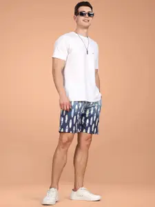 BULLMER Round Neck T-Shirt With Shorts