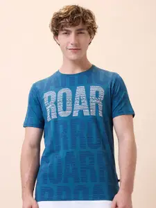 Status Quo Men Typography Printed Round Neck Regular Fit T-shirt