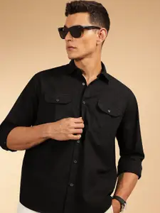 French Connection Men Premium Oversized Pure Cotton Casual Shirt