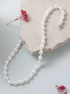 Peora Gold-Plated Beaded Necklace