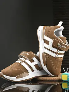 BIRDE Boys Velcro Running Non-Marking Shoes