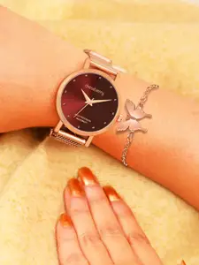 Dressberry Women Watches Gift Set