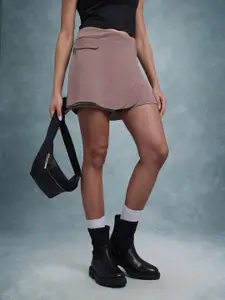 The Roadster Lifestyle Co. Women High-Rise Sports Shorts