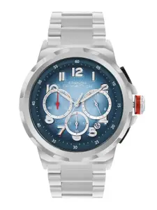 French Connection Men Patterned Dial & Stainless Steel Straps Analogue Watch FCM04USM