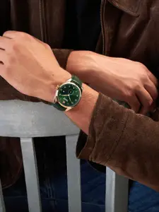 SWISS MILITARY HANOWA lynx Men Dial & Leather Textured Straps Analogue Swiss Made Watch