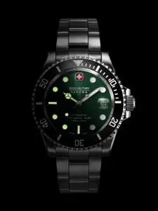 SWISS MILITARY HANOWA Men Mother of Pearl Analogue Automatic Swiss Made Watch SMWGL0006302