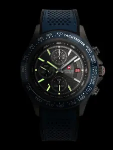 SWISS MILITARY HANOWA Men Dial & Bracelet Style Analogue Chronograph Swiss Made Watch