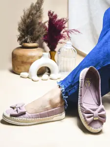 JM Looks Women Ethnic Mules with Bows Flats