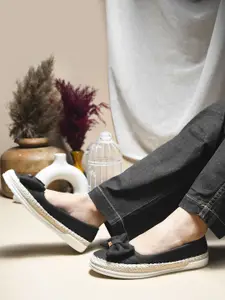 JM Looks Women Flat Embellished Open Toe Flat Jutti with Comfortable Sole