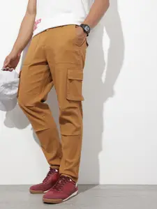 The Roadster Lifestyle Co. Men Relaxed Cargos Trousers