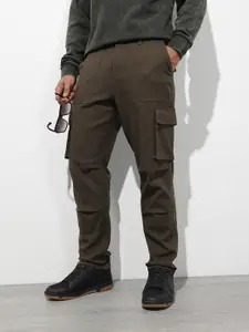 The Roadster Lifestyle Co. Men Relaxed Cargos Trousers
