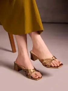 CAI Chrome Caged Heels