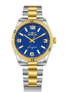 Invicta Men Dial & Stainless Steel Bracelet Style Straps Analogue Watch 47456