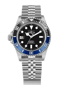 Invicta Men Dial & Stainless Steel Bracelet Style Straps Analogue Automatic Watch 43982