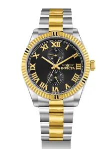 Invicta Men Dial & Stainless Steel Bracelet Style Straps Analogue Watch 47425