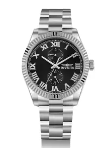 Invicta Men Dial & Stainless Steel Bracelet Style Straps Analogue Watch 47420